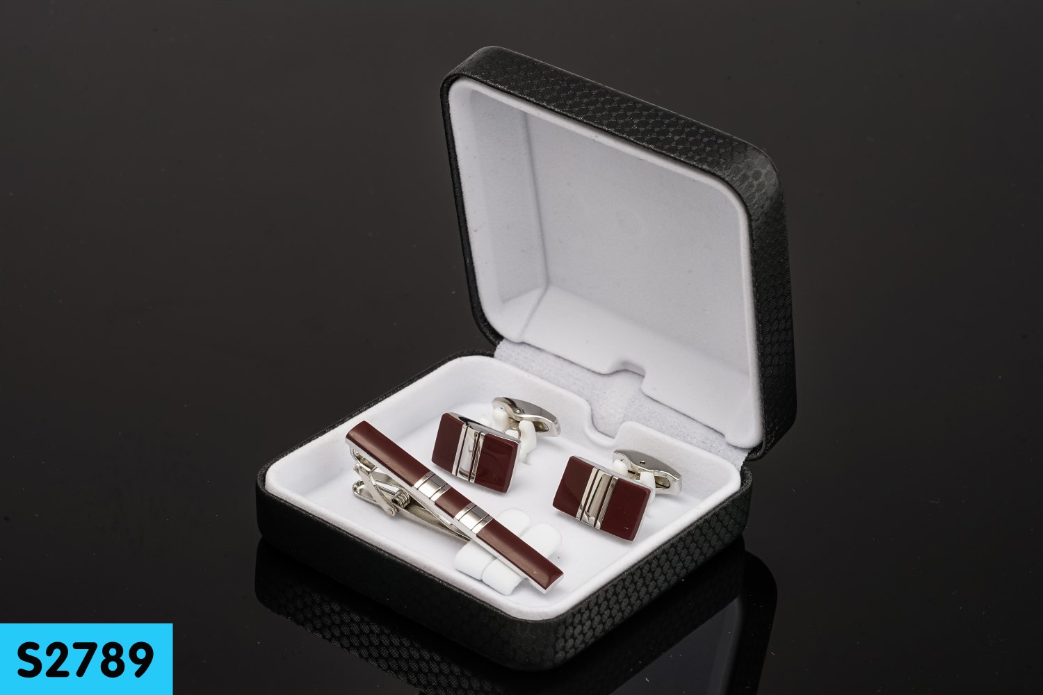 Bộ Cufflink khuy măng set- Tie Clip S2789